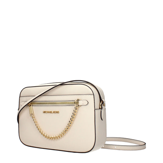 Michael Kors nahkainen Crossbody laukku Beige