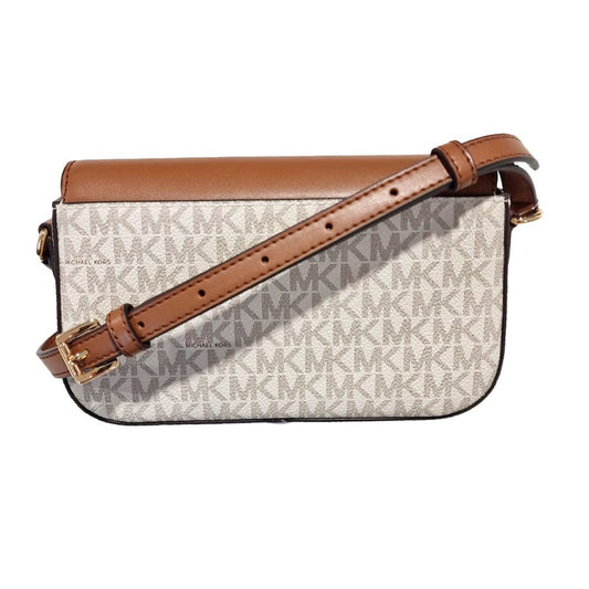 Michael Kors Beige Leather Crossbody Bag