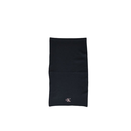 Calvin Klein huivi - Black Recycled Polyester Scarf