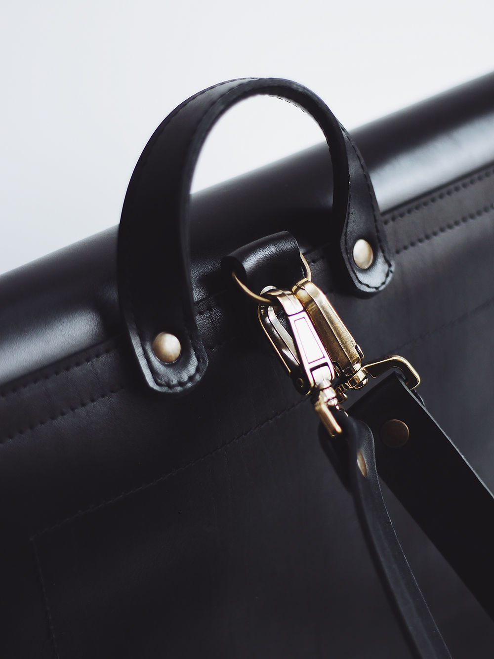 Handmade leather backpack / laptop backpack Benjaminen