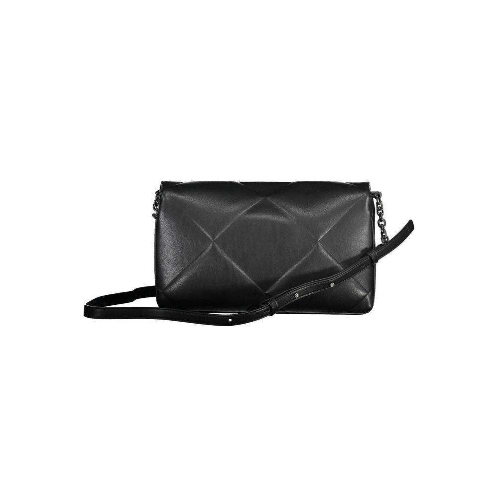 Calvin Klein käsilaukku - Black Polyester Handbag