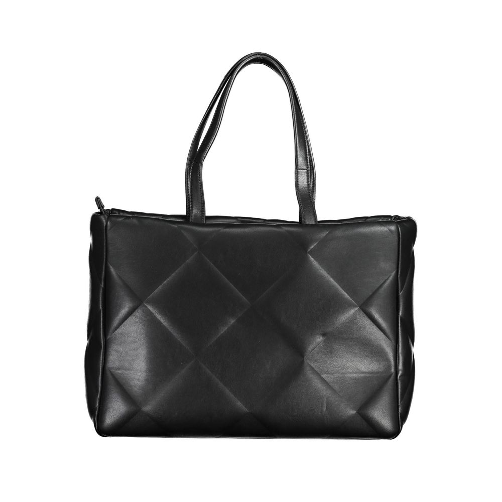 Calvin Klein käsilaukku - Black Polyester Handbag