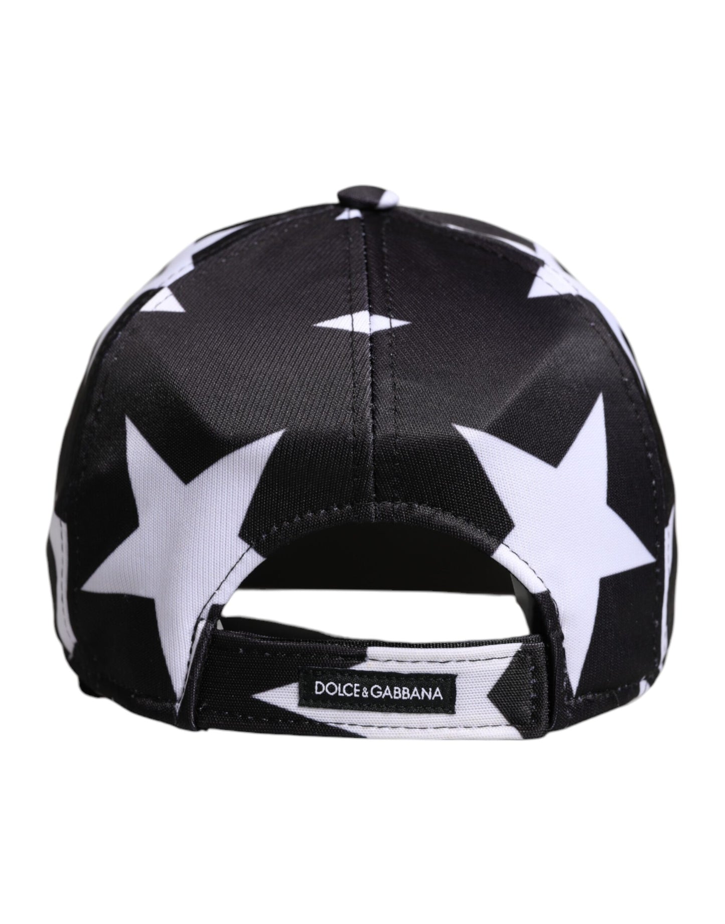 Dolce & Gabbana lippis - Black Star Print Polyester Baseball Cap