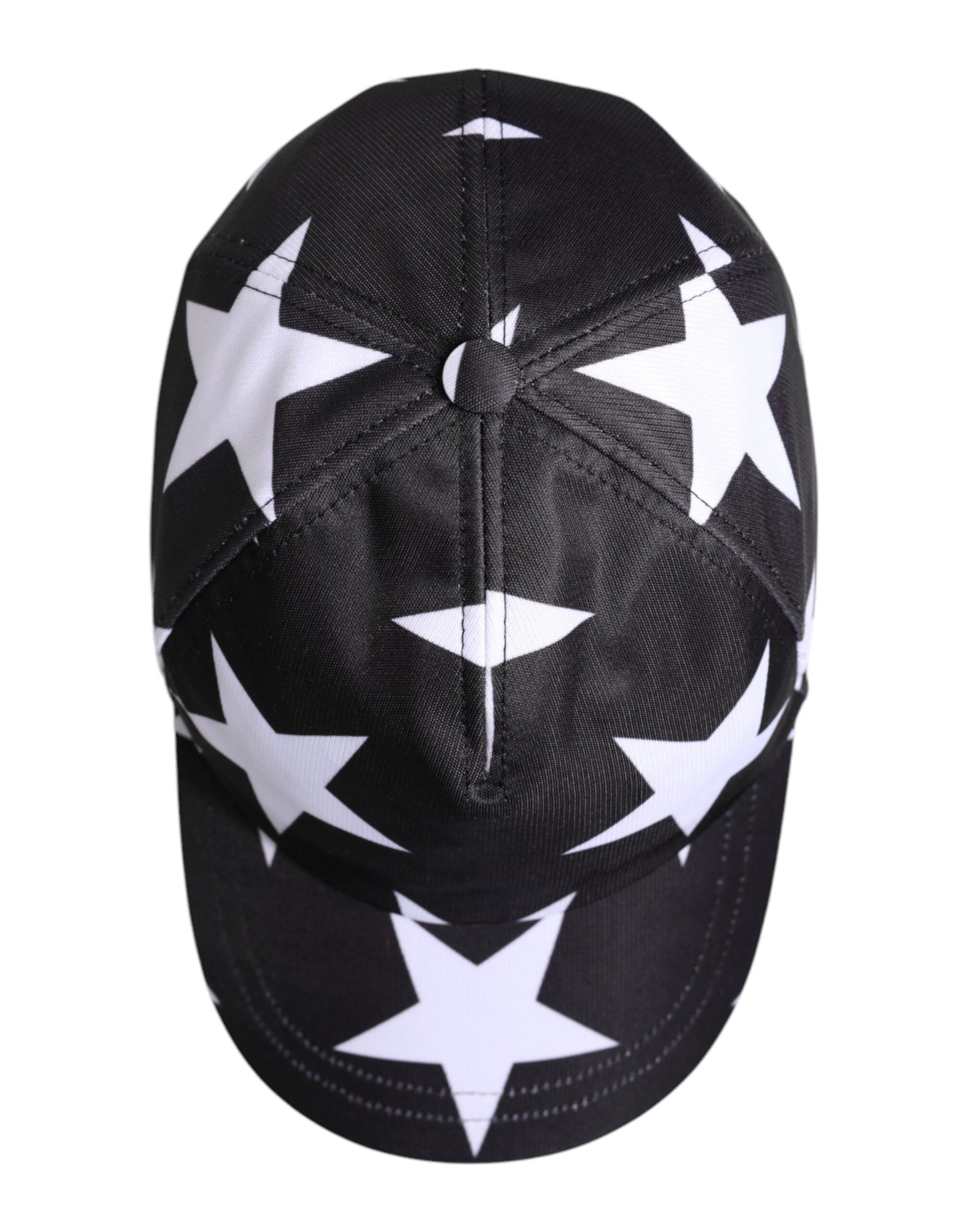 Dolce & Gabbana lippis - Black Star Print Polyester Baseball Cap