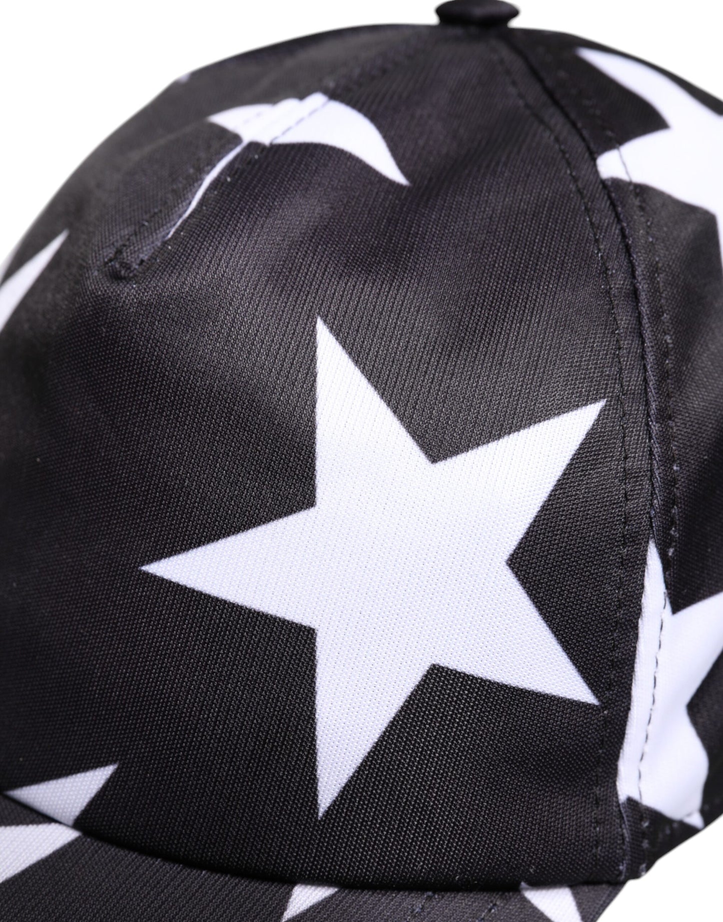 Dolce & Gabbana lippis - Black Star Print Polyester Baseball Cap