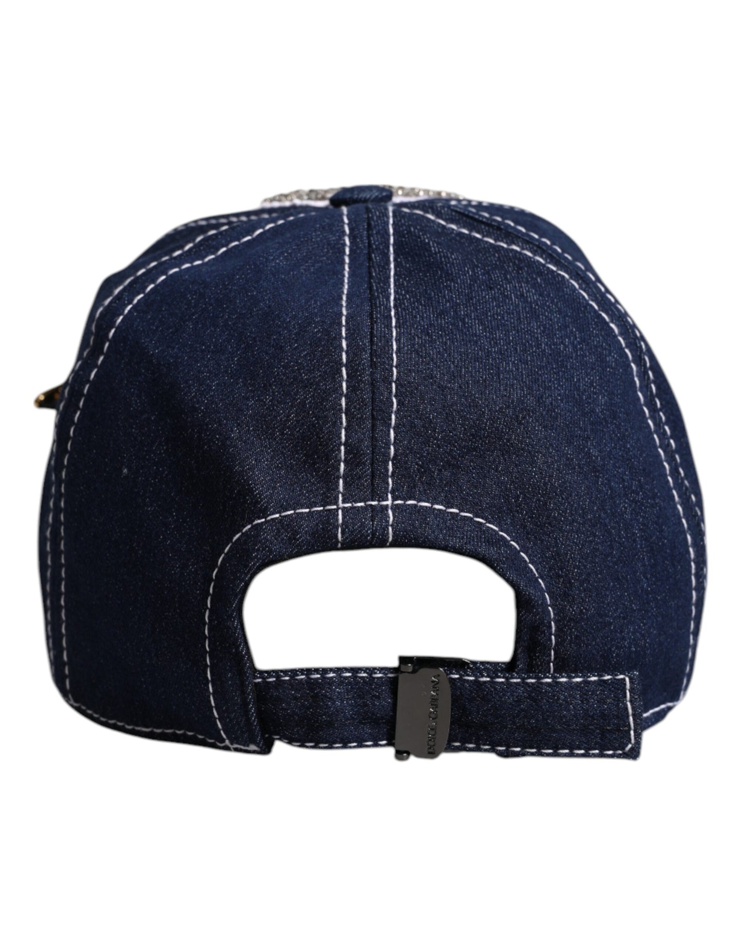 Dolce & Gabbana lippis - Blue Crystal Embellishment Baseball Cap