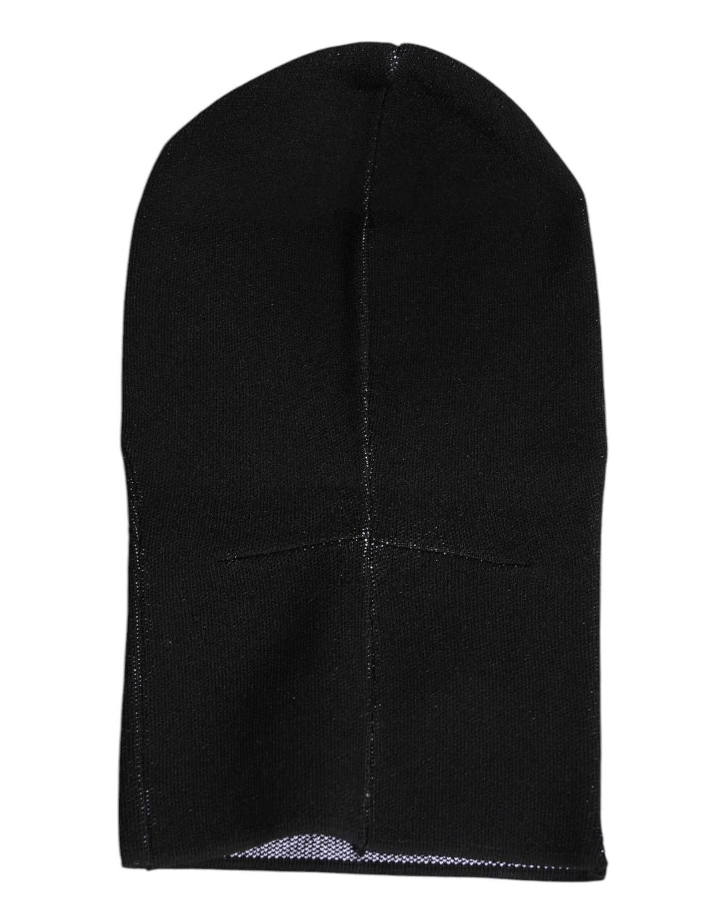Dolce & Gabbana kypärämyssy - Black Cashmere Knitted Ski Mask Balaclava Hat