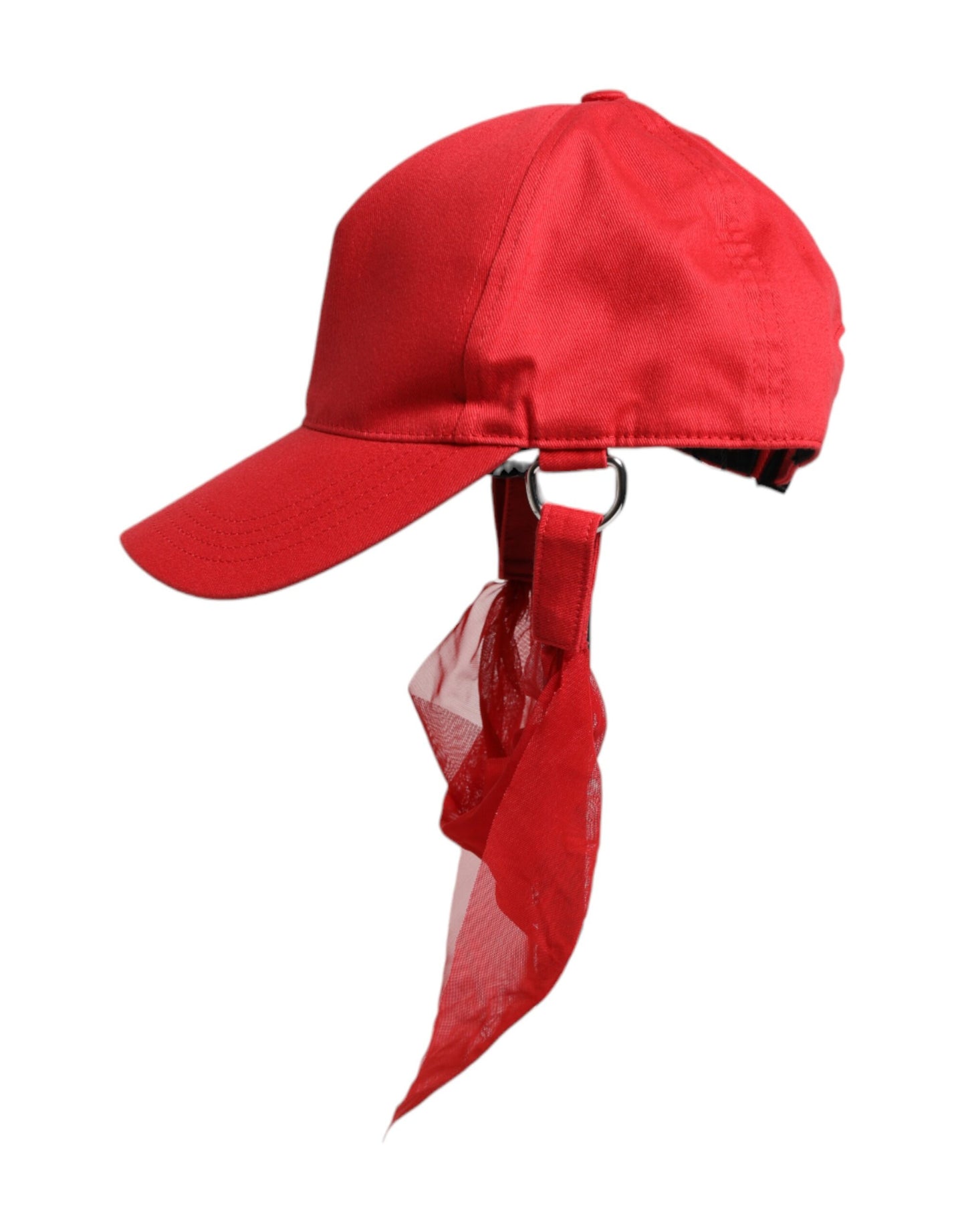 Dolce & Gabbana lippis - Red Cotton 6 Panels Women Baseball Cap
