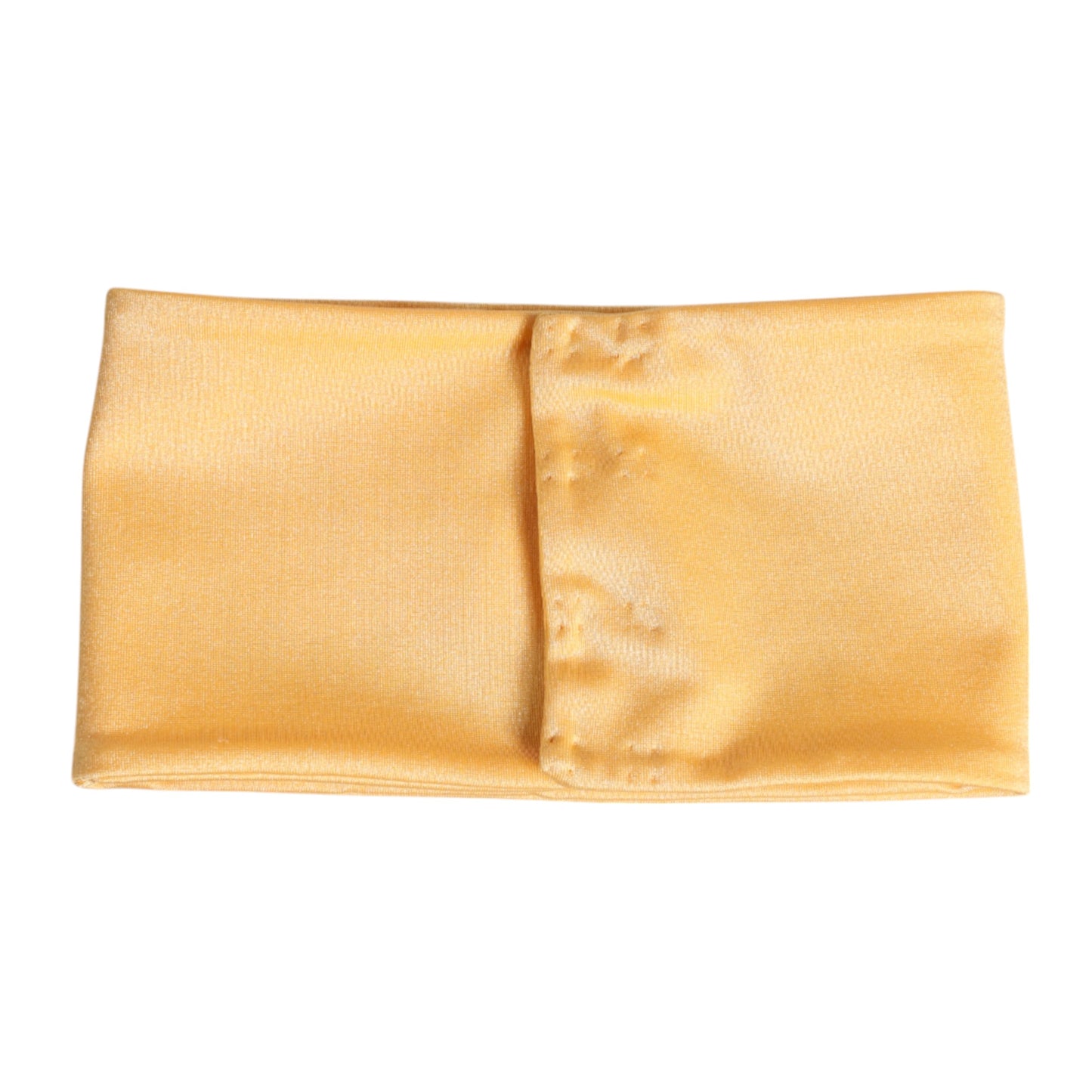 Dolce & Gabbana kaulahuivi - Yellow Nylon Stretch Women Neck Warmer Scarf