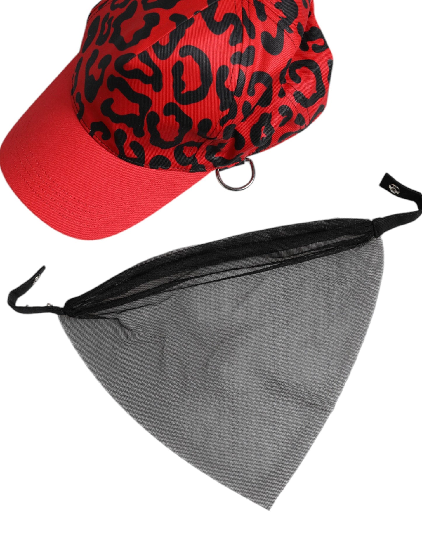 Dolce & Gabbana lippis - Red Cotton 6 Panels Women Baseball Cap