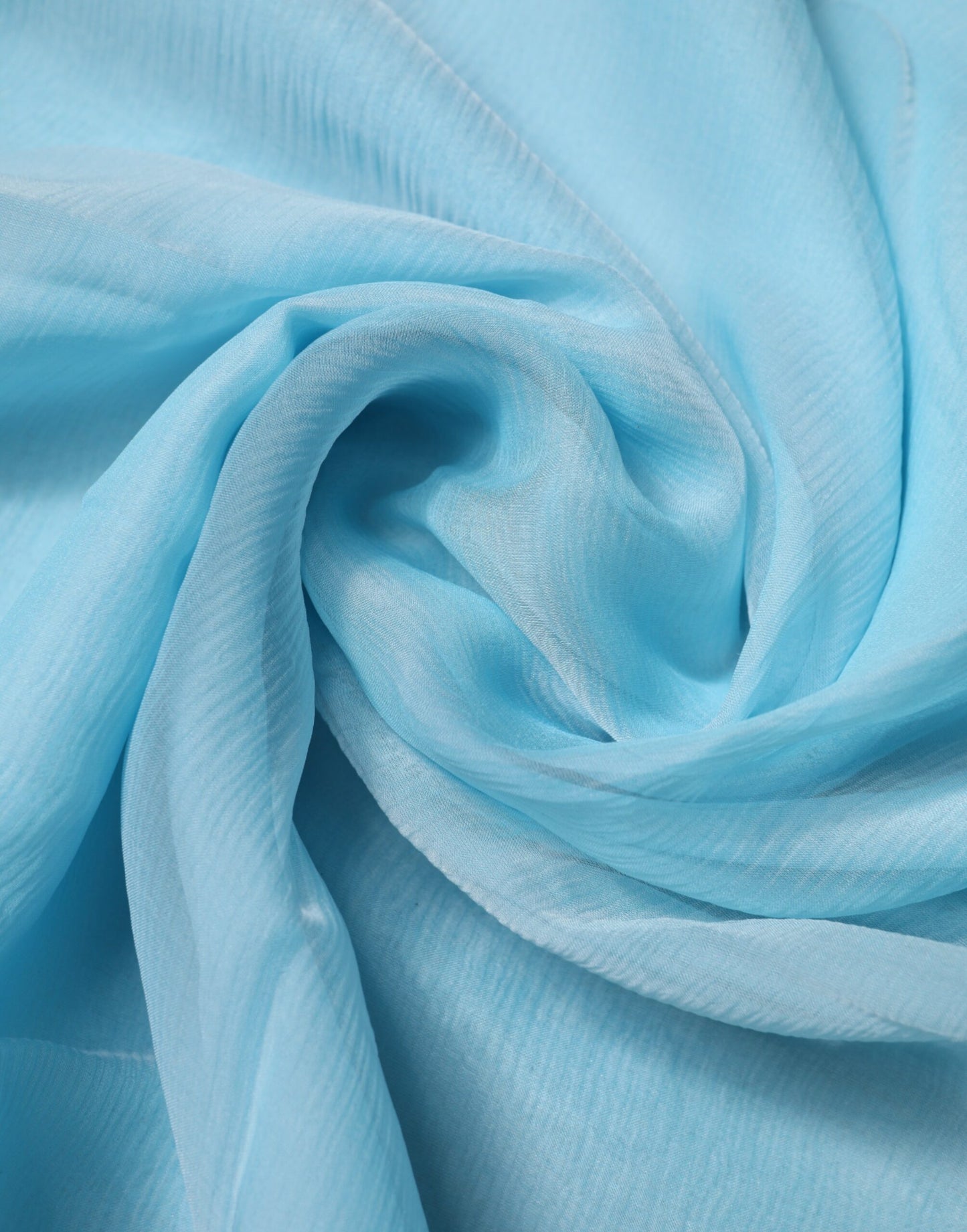 Dolce & Gabbana huivi Light Blue Silk Rectangle Wrap Shawl Scarf