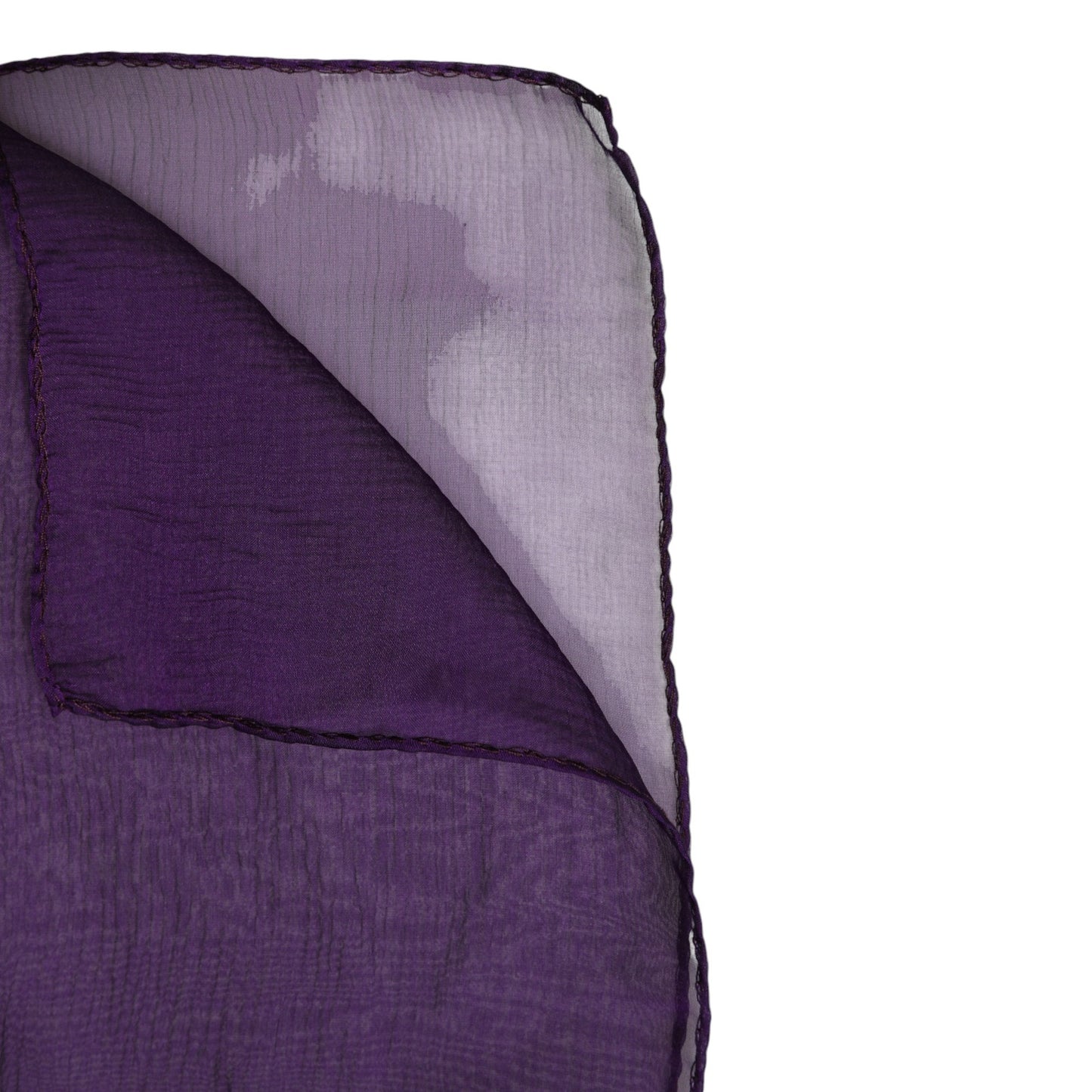 Dolce & Gabbana huivi Purple Silk Rectangle Wrap Shawl Scarf