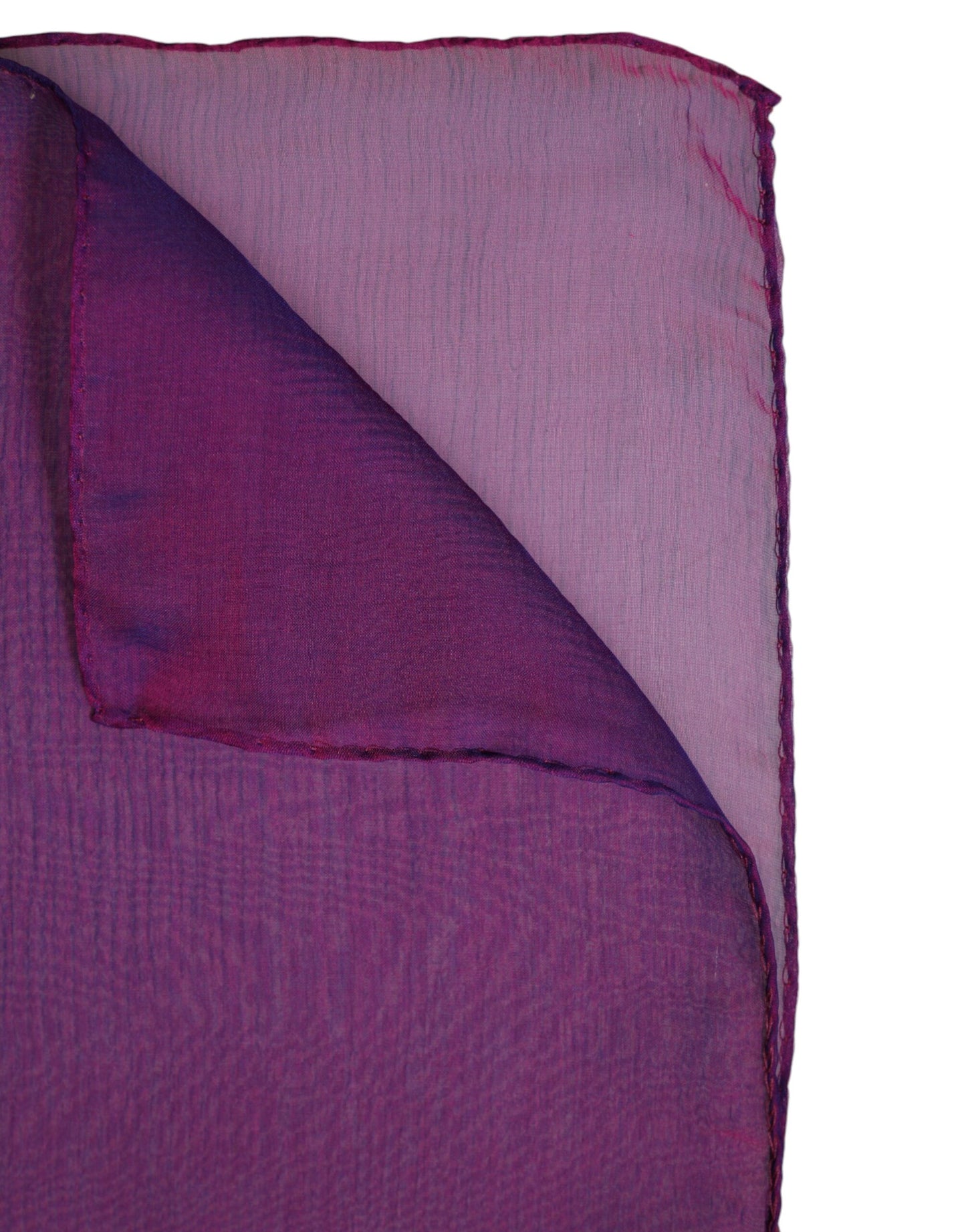 Dolce & Gabbana huivi Purple Silk Rectangle Wrap Shawl Scarf