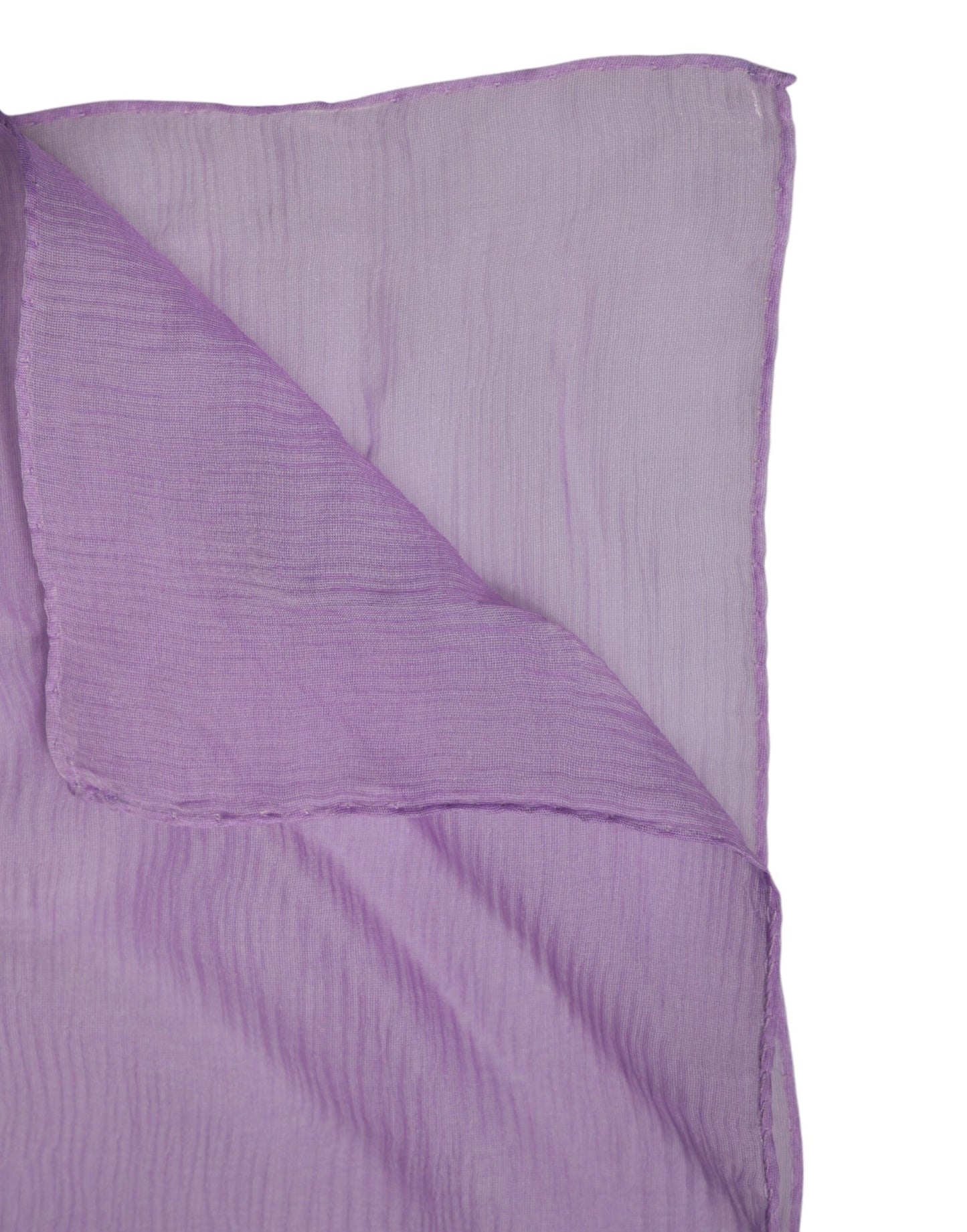 Dolce & Gabbana huivi Purple Silk Rectangle Wrap Shawl Scarf