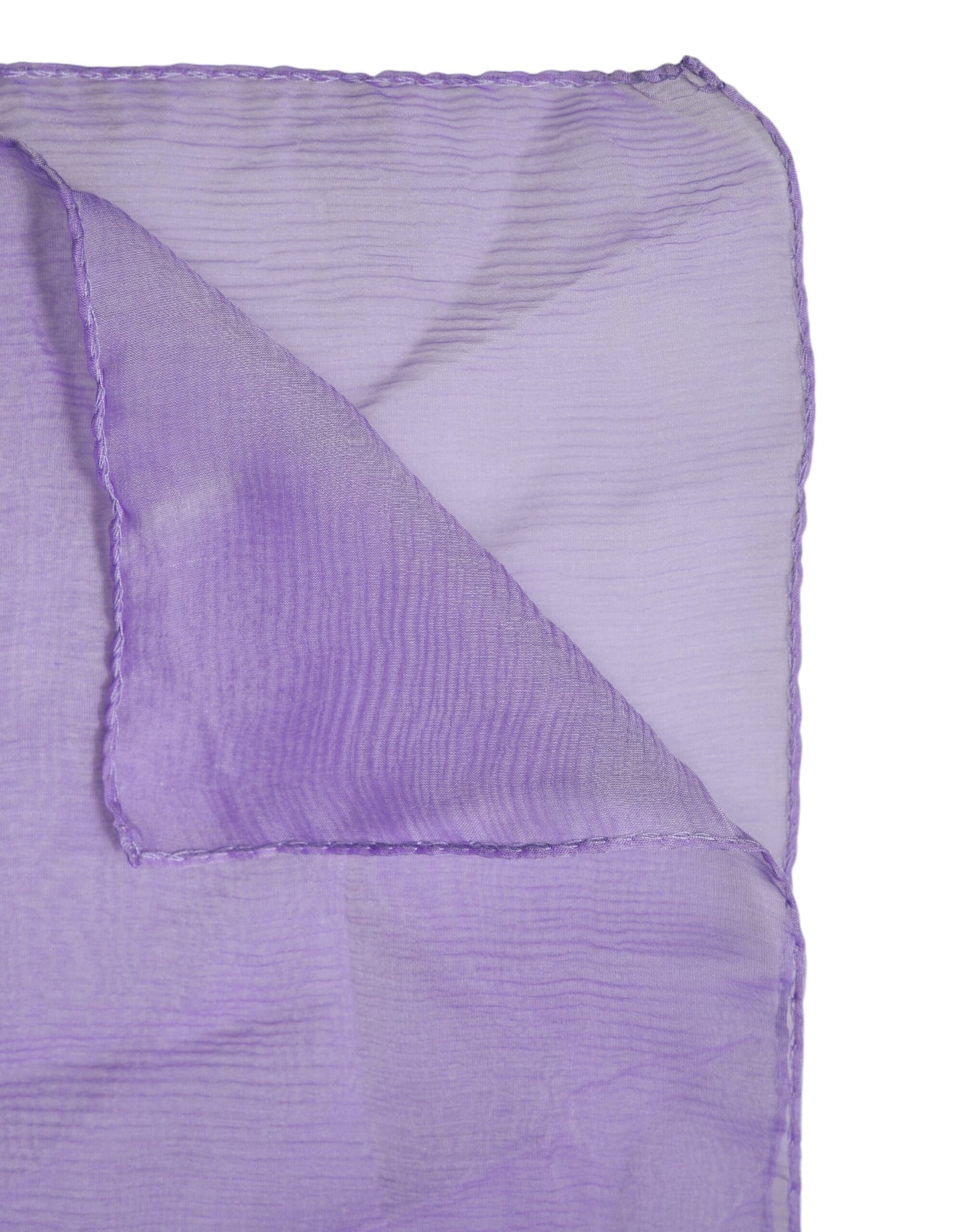 Dolce & Gabbana huivi - Purple Silk Rectangle Wrap Shawl Scarf