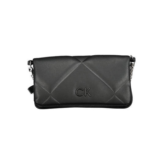 Calvin Klein laukku - Black Cotton Handbag