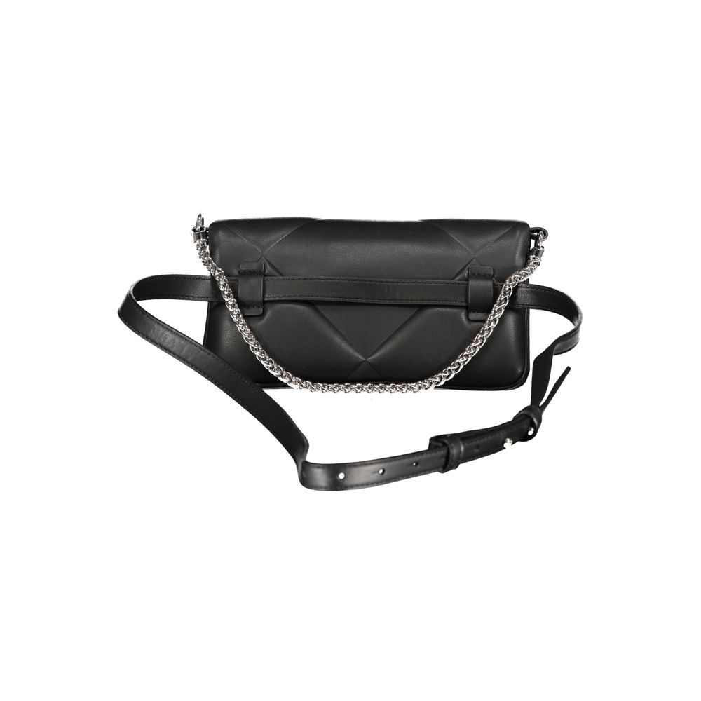 Calvin Klein laukku - Black Cotton Handbag