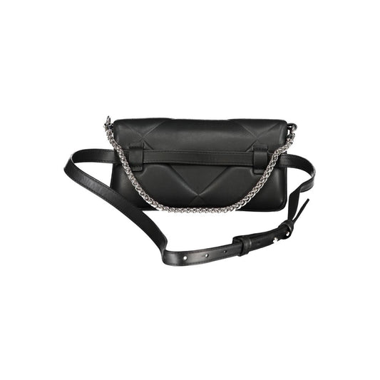Calvin Klein laukku - Black Cotton Handbag