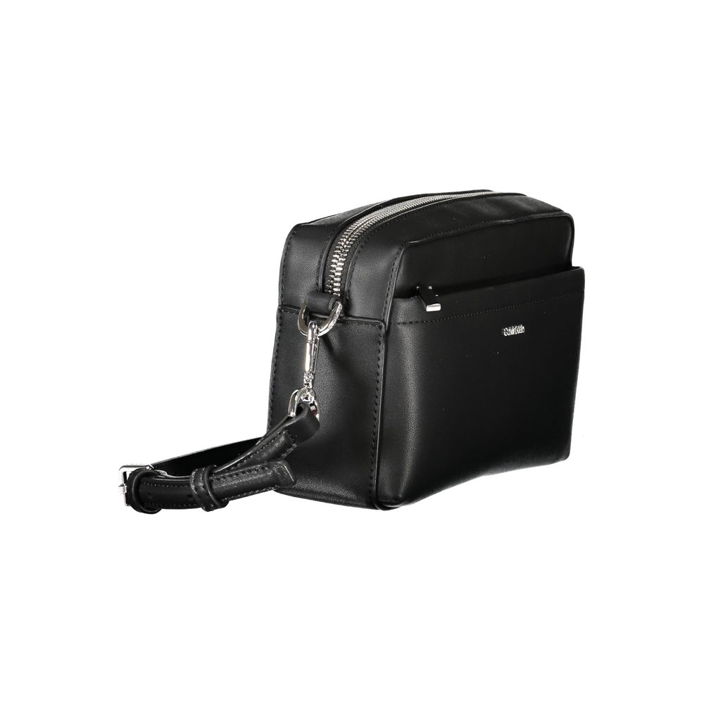 Calvin Klein laukku - Black Polyester Women Handbag