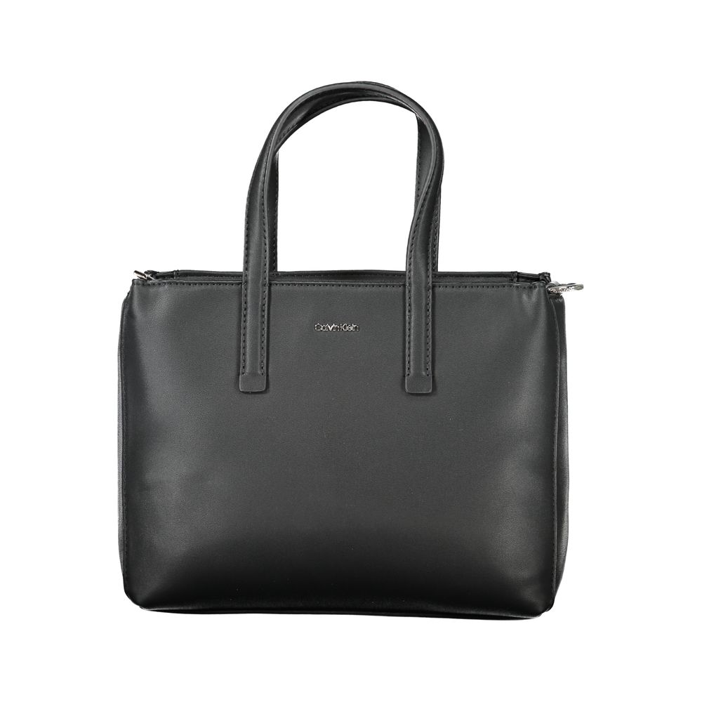 Calvin Klein laukku - Black Polyester Women Handbag