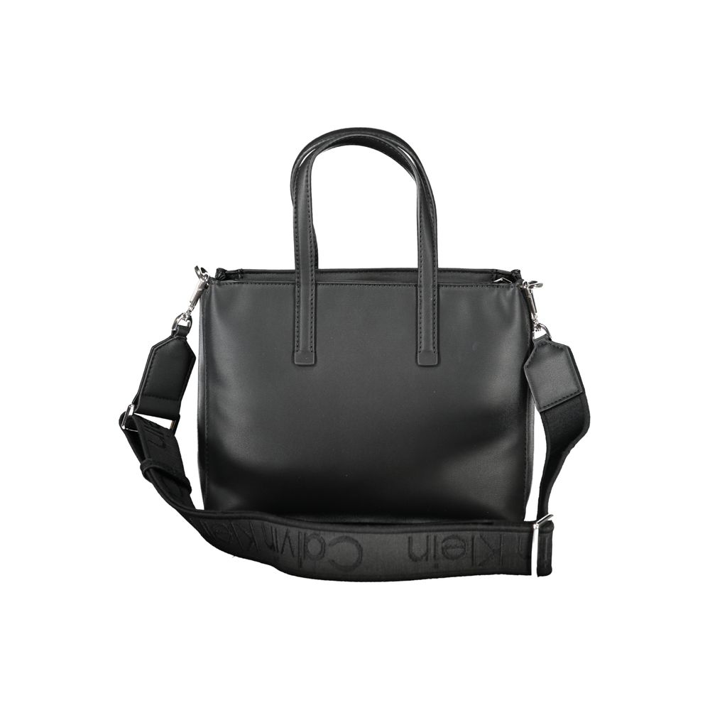 Calvin Klein laukku - Black Polyester Women Handbag