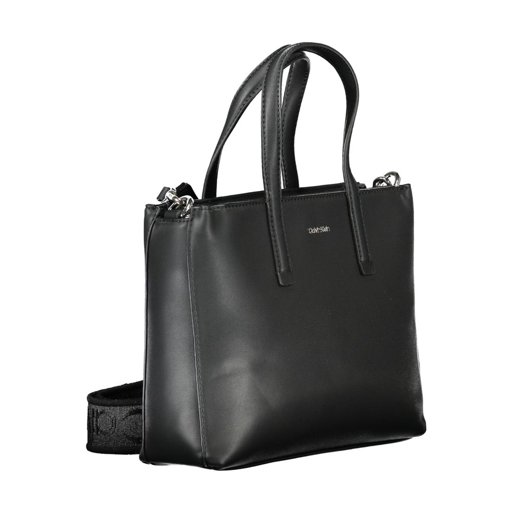 Calvin Klein laukku - Black Polyester Women Handbag
