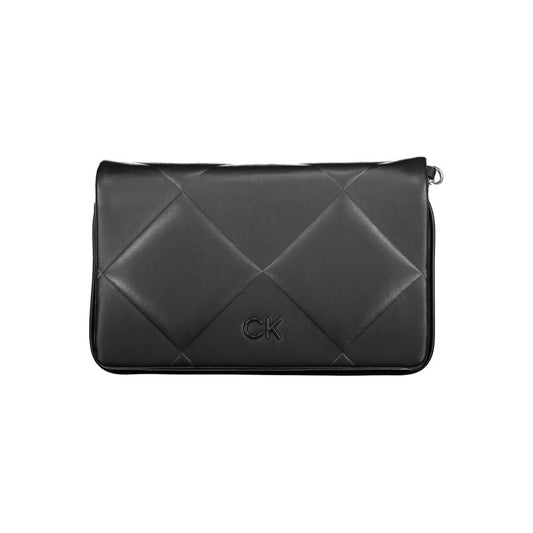 Calvin Klein laukku - Black Cotton Handbag