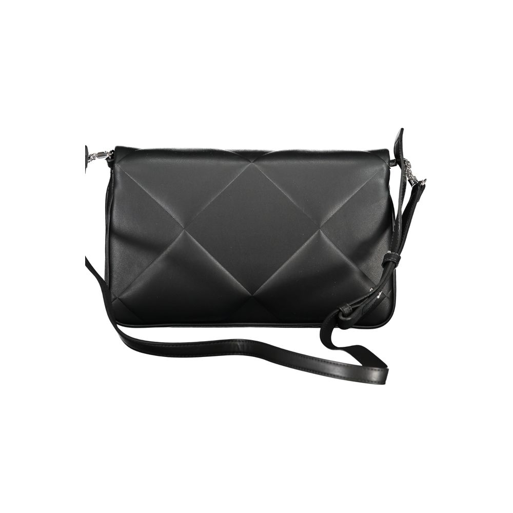 Calvin Klein laukku - Black Cotton Handbag