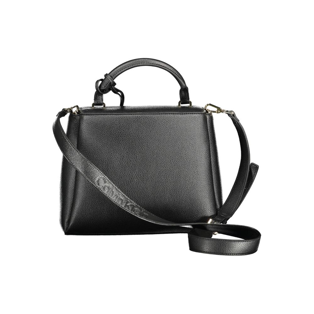 Calvin Klein laukku - Black Polyester Women Handbag
