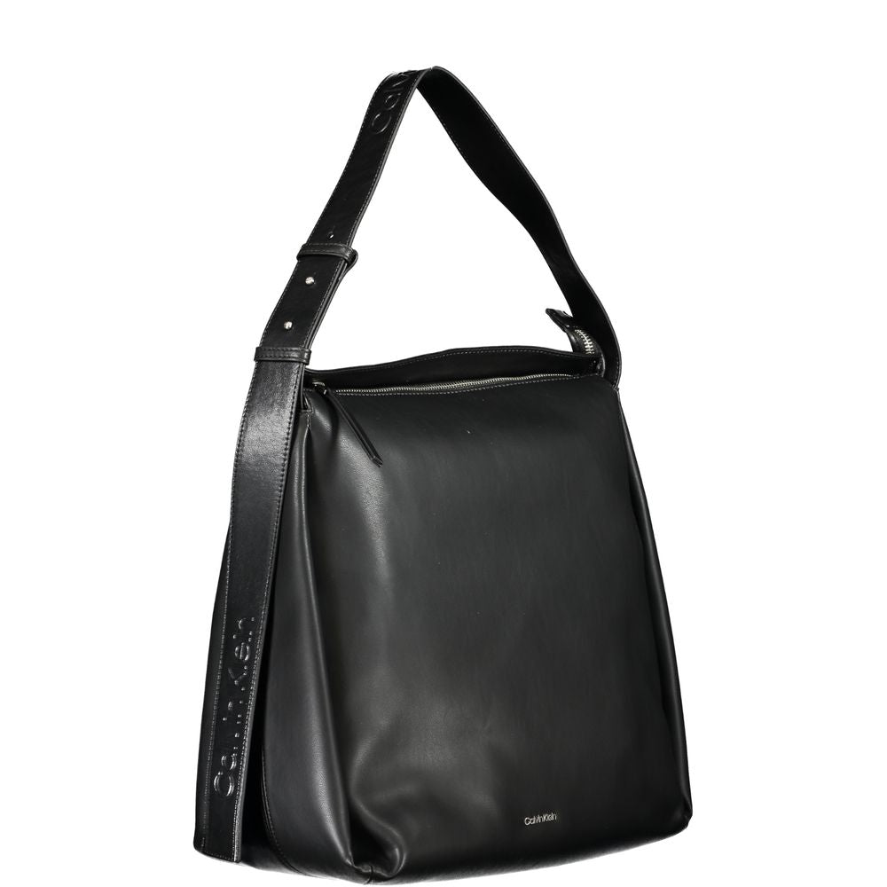 Calvin Klein laukku - Black Polyester Handbag