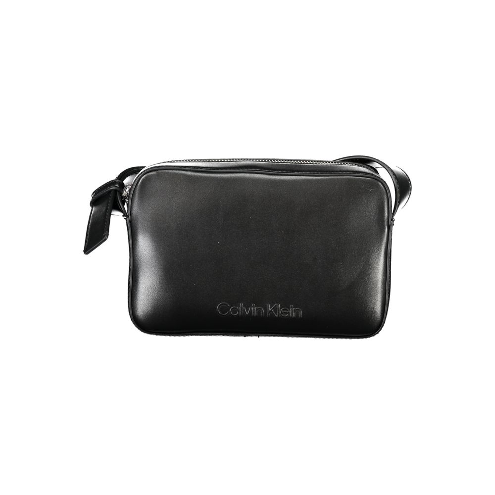 Calvin Klein laukku - Black Polyester Women Handbag