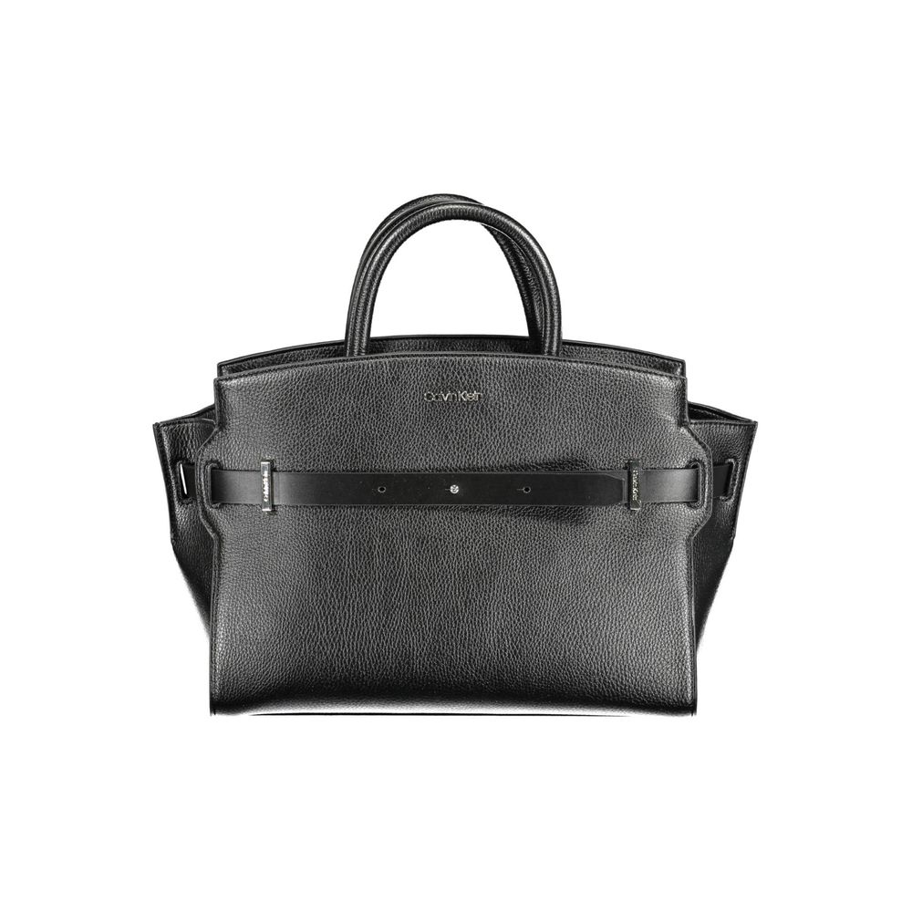Calvin Klein laukku - Black Polyethylene Women Handbag