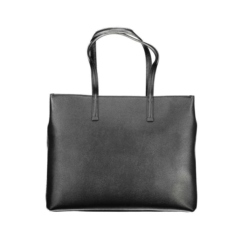 Calvin Klein laukku - Black Polyethylene Women Handbag