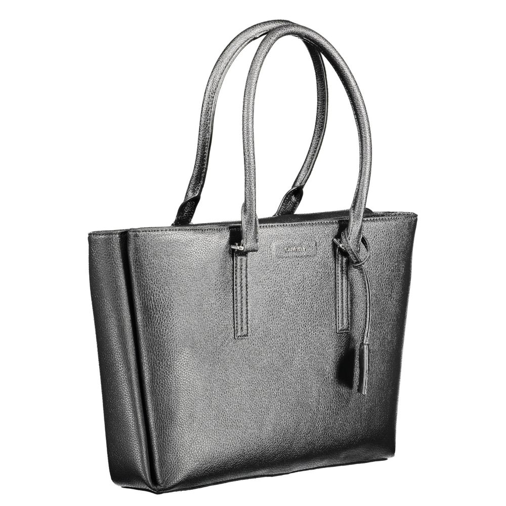 Calvin Klein laukku - Black Polyethylene Women Handbag