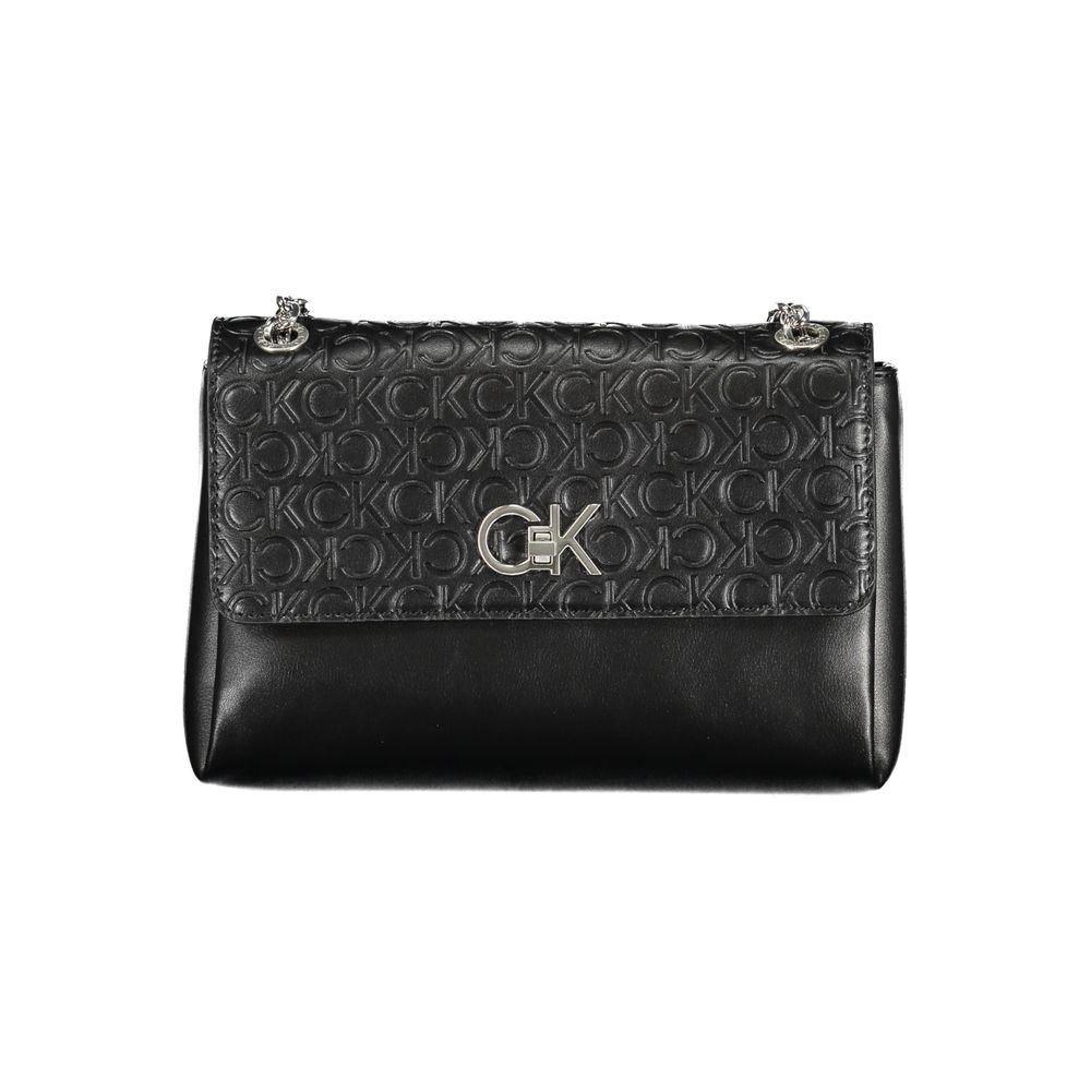 Calvin Klein laukku - Black Polyester Handbag