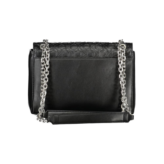 Calvin Klein laukku - Black Polyester Handbag