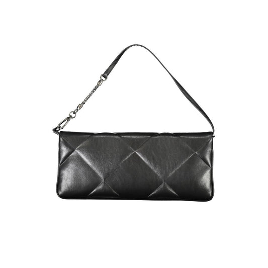 Calvin Klein käsilaukku - Black Polyester Handbag