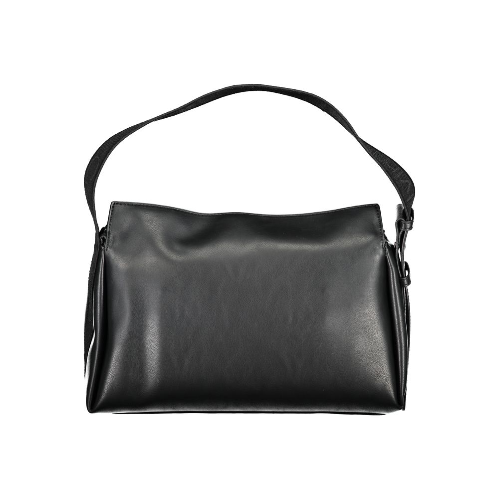 Calvin Klein käsilaukku - Black Polyester Handbag