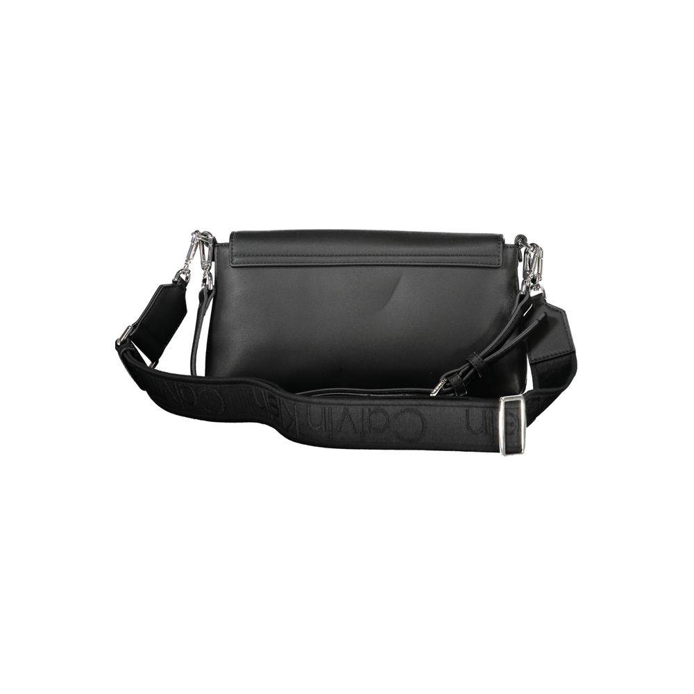 Calvin Klein laukku - Black Polyester Women Handbag