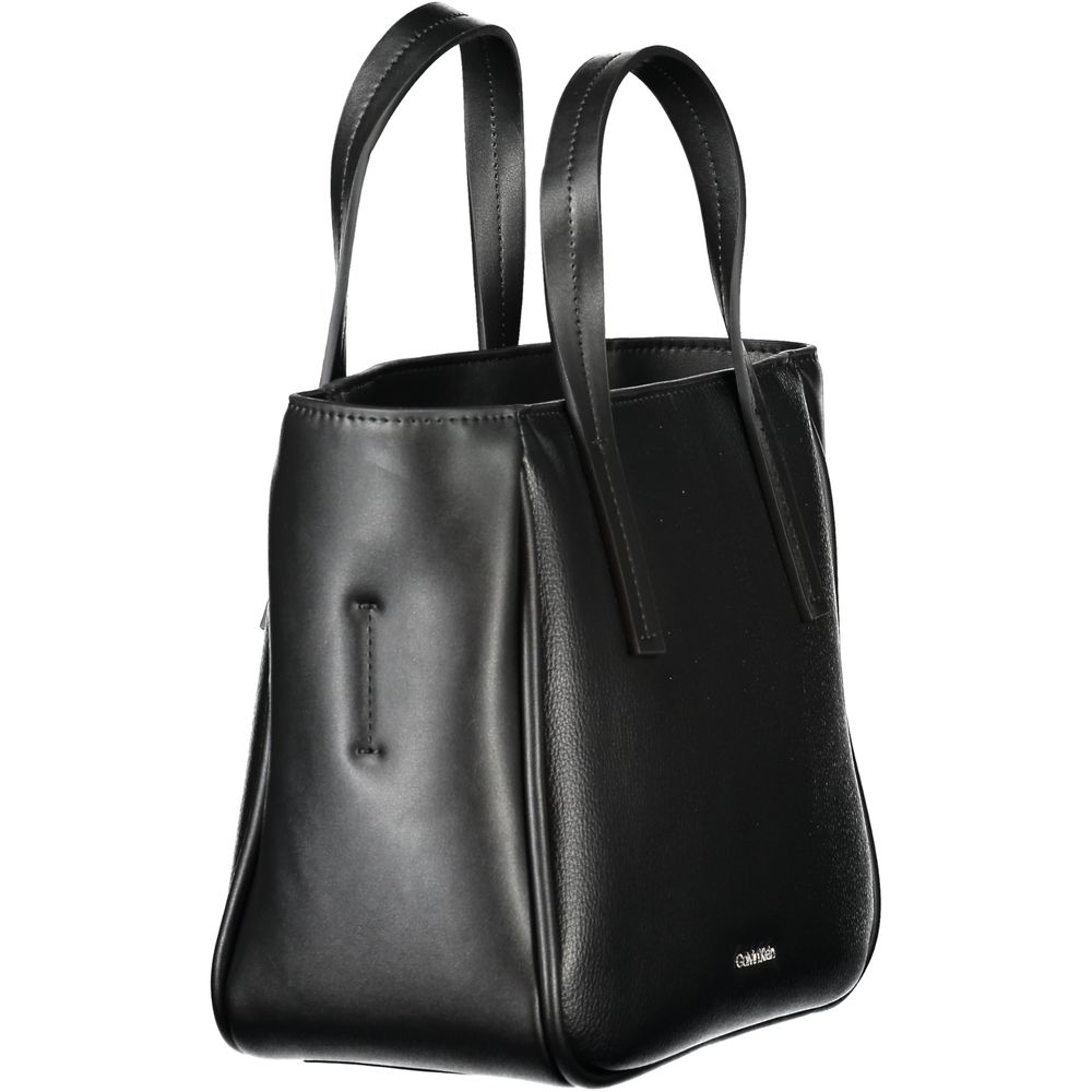 Calvin Klein laukku - Black Polyethylene Women Handbag