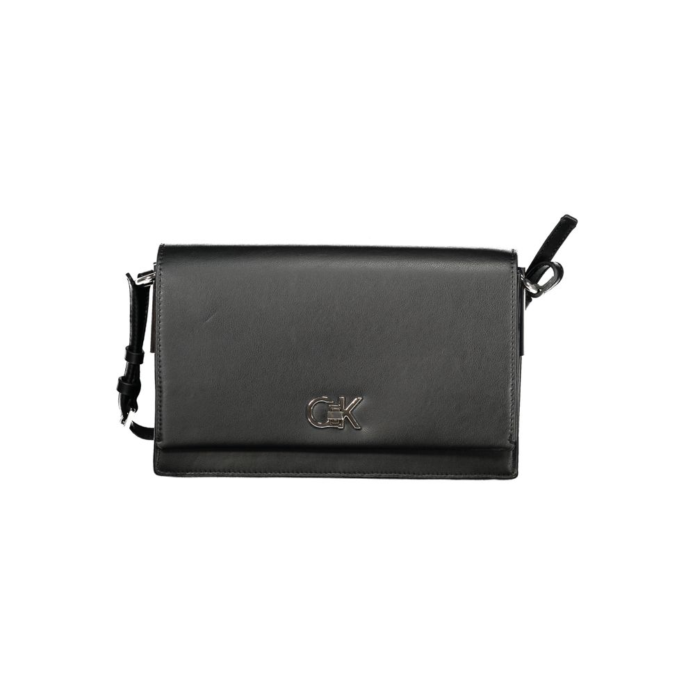 Calvin Klein laukku - Black Polyester Women Handbag