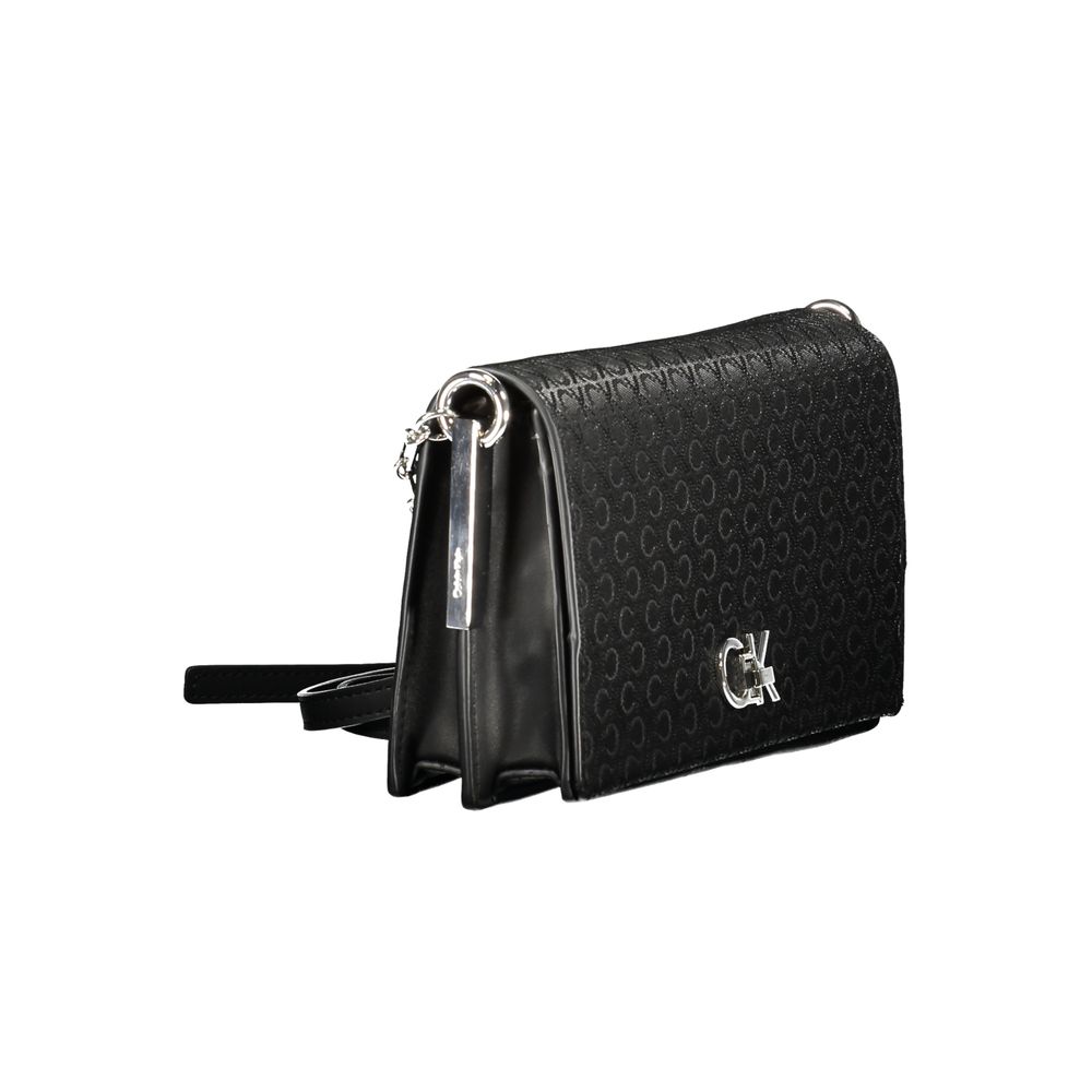 Calvin Klein laukku - Black Polyester Women Handbag