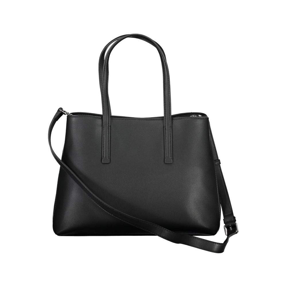 Calvin Klein laukku - Black Polyester Women Handbag