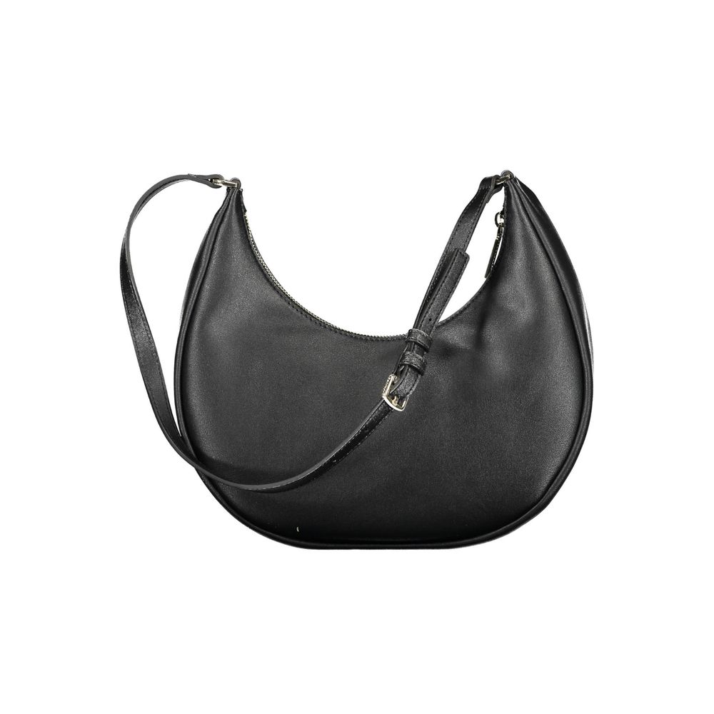 Calvin Klein laukku - Black Recycled Polyester Women Handbag