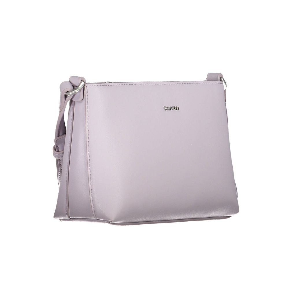 Calvin Klein käsilaukku - Purple Polyester Handbag