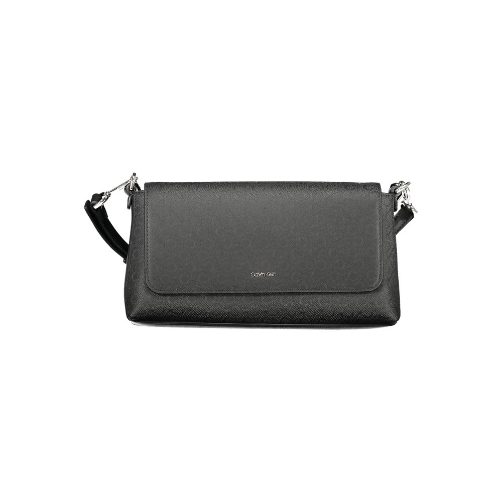 Calvin Klein laukku - Black Polyester Women Handbag
