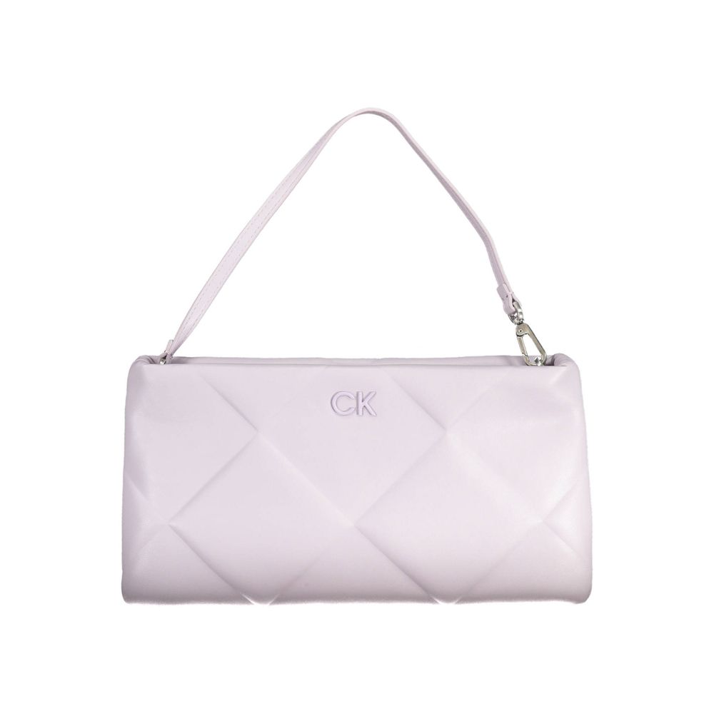 Calvin Klein käsilaukku - Purple Polyester Handbag