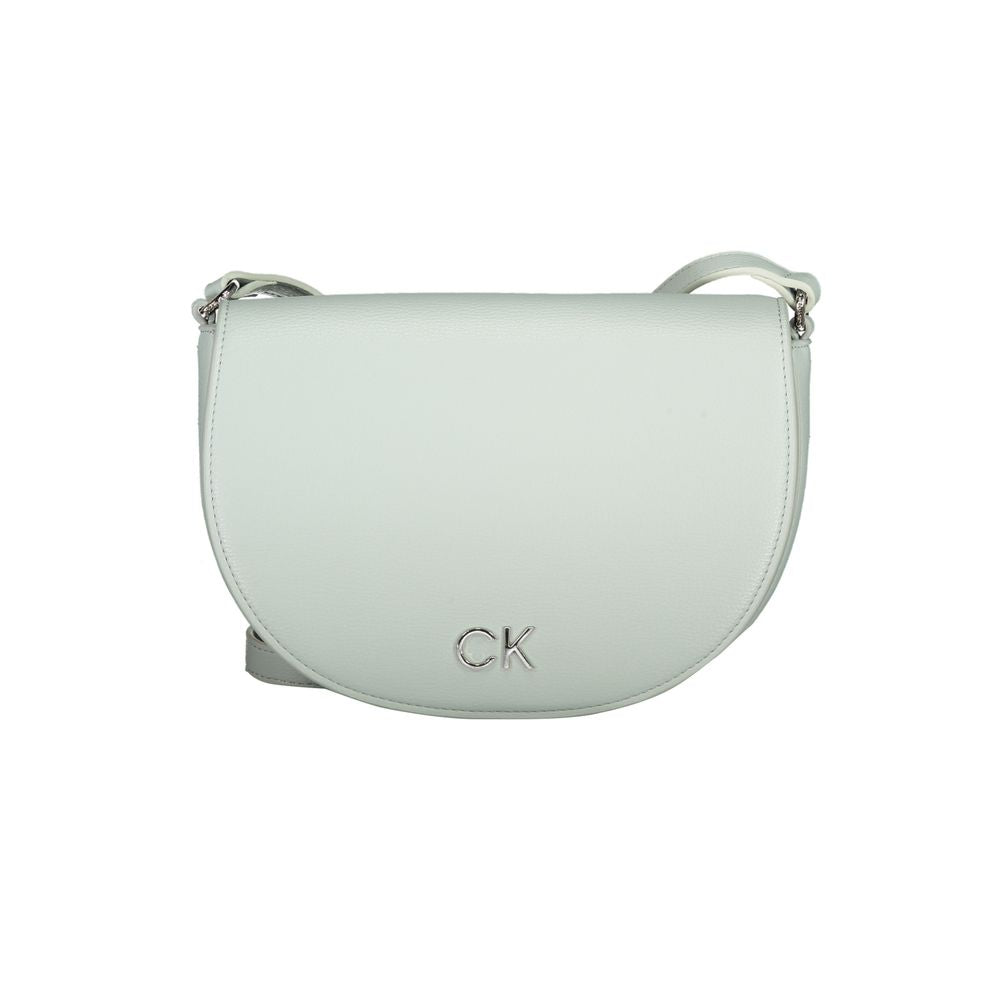 Calvin Klein käsilaukku - Light Blue Polyethylene Women Handbag