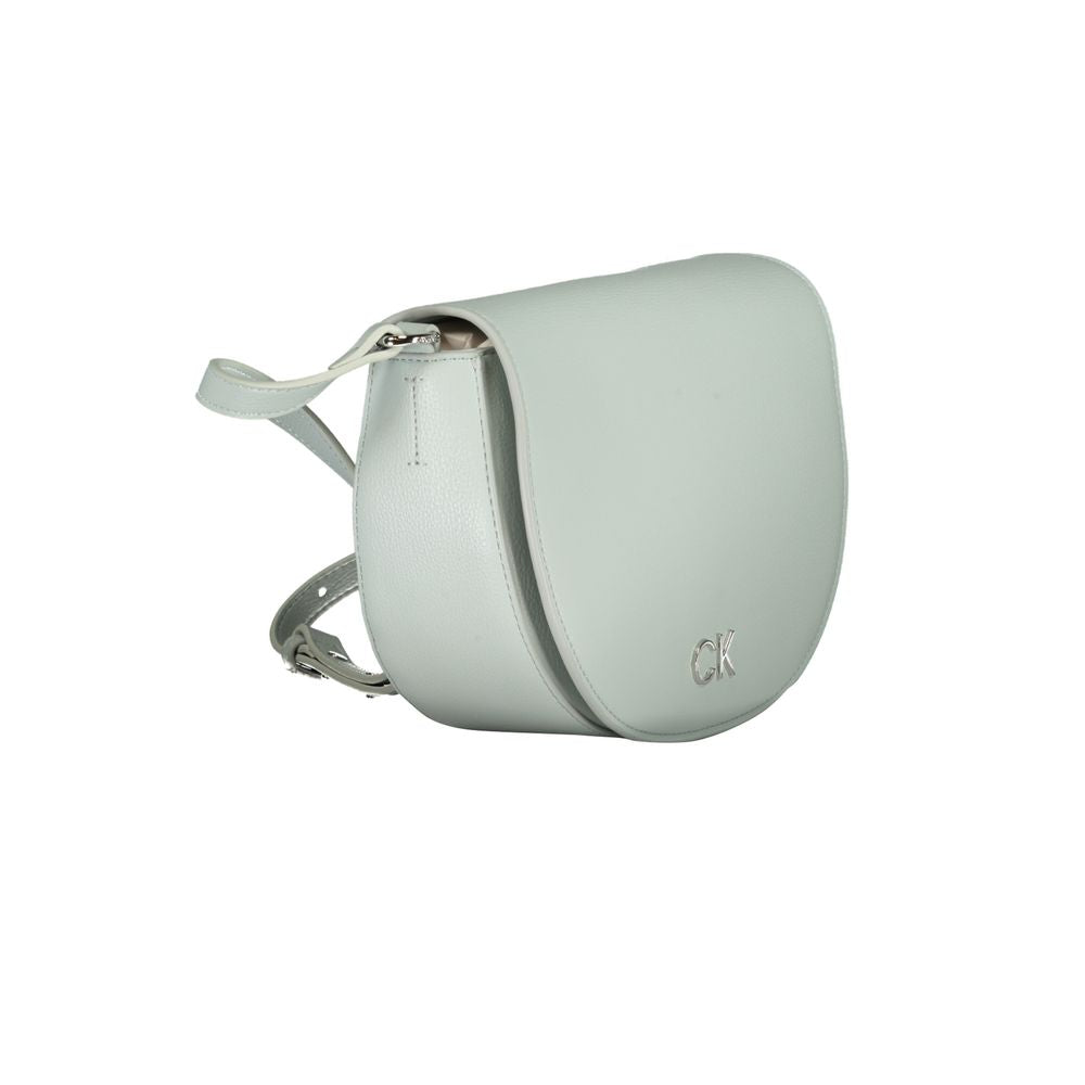 Calvin Klein käsilaukku - Light Blue Polyethylene Women Handbag