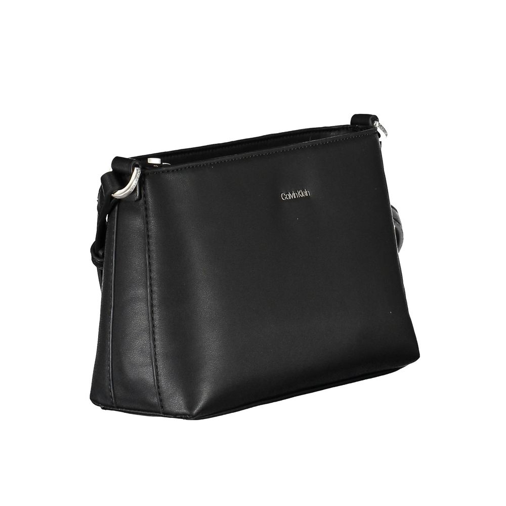 Calvin Klein laukku - Black Polyester Women Handbag